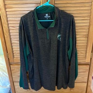 Colosseum Michigan State 1/4 zip size XL